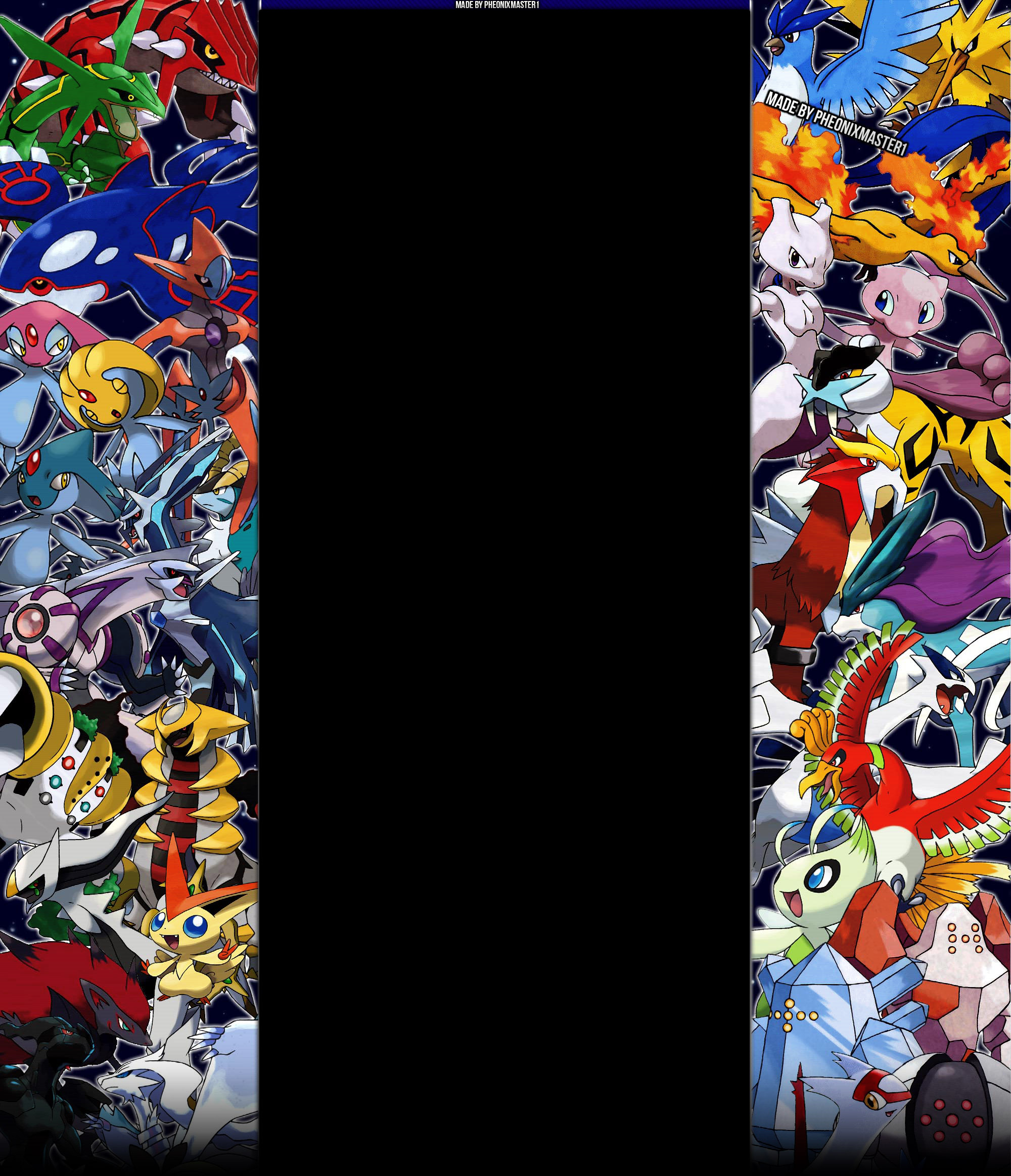 Legendary Pokemon Youtube background by Pheonixmaster1 on DeviantArt