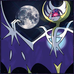 Pokemon Sun and Moon: Lunala Icon