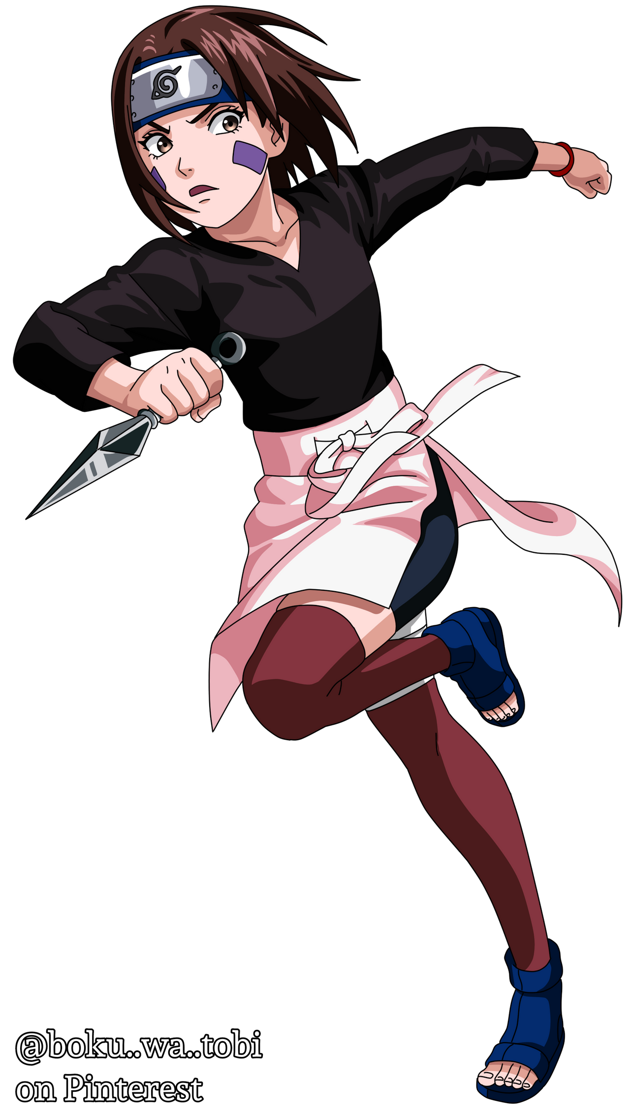 Rin Nohara, Naruto Shippuden Rin Nohara transparent background PNG clipart