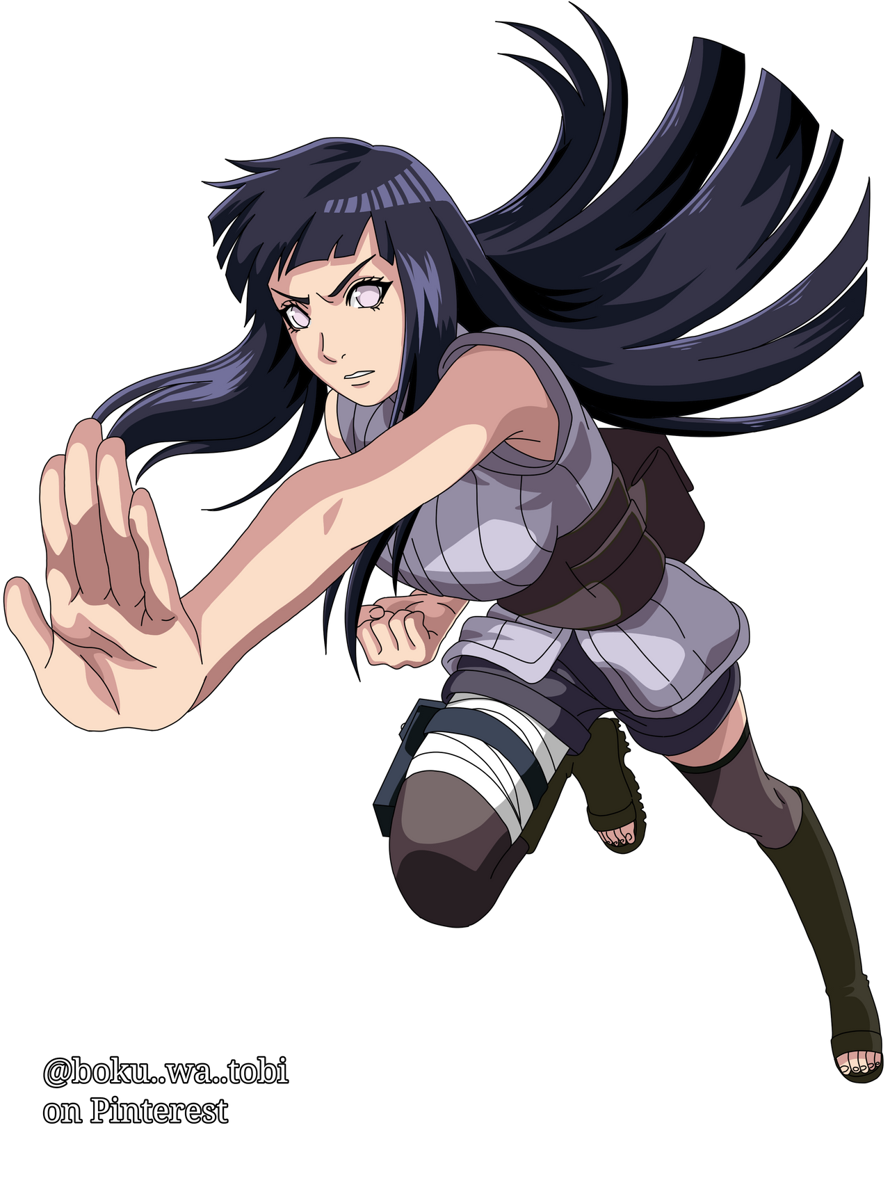 Hinata Hyuga render/png by me 1 by Uzimaho13 on DeviantArt