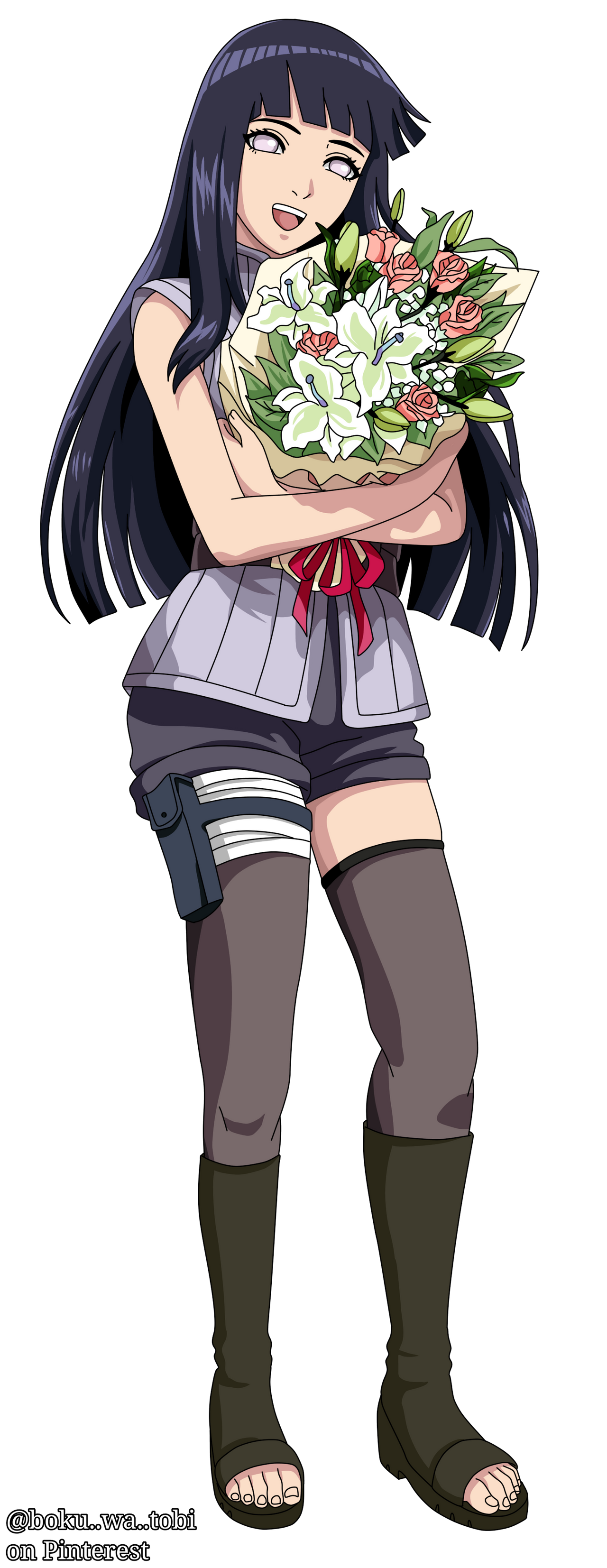 Hinata Hyuga rendepng by me 5 by Uzimaho13 on DeviantArt