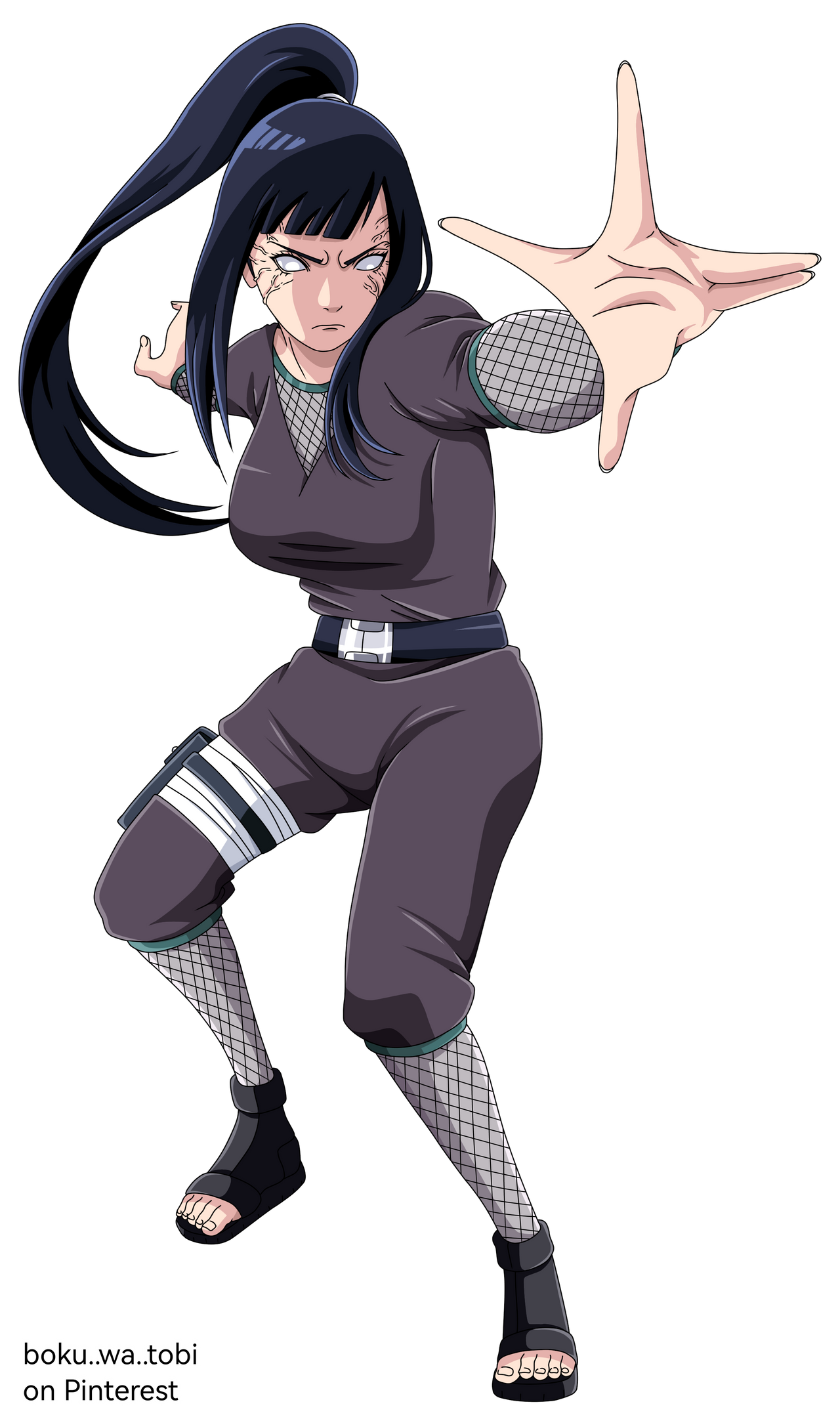 Hinata Hyuga training with Obito (Obito Retsuden) by Hinata Hyuga training with Obito (Obito Retsuden) by