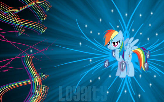 Rainbow Dash Loyalty Background