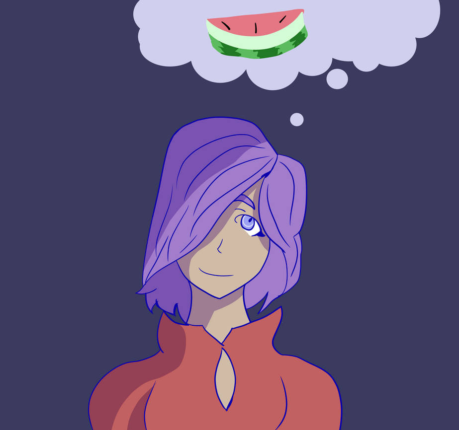 Gradually watermelon by New-Wavia on DeviantArt