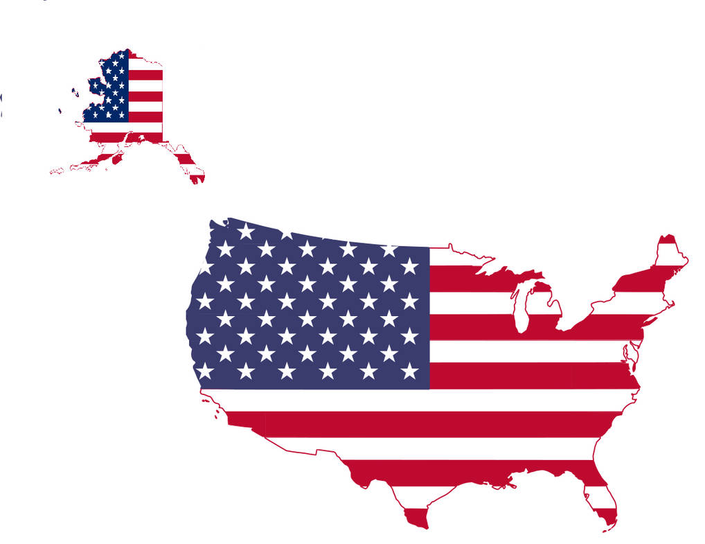 Flag Map Of The United States Svg By Thinhvkm On Deviantart Flag Map Of The United States Svg By Thinhvkm On Deviantart