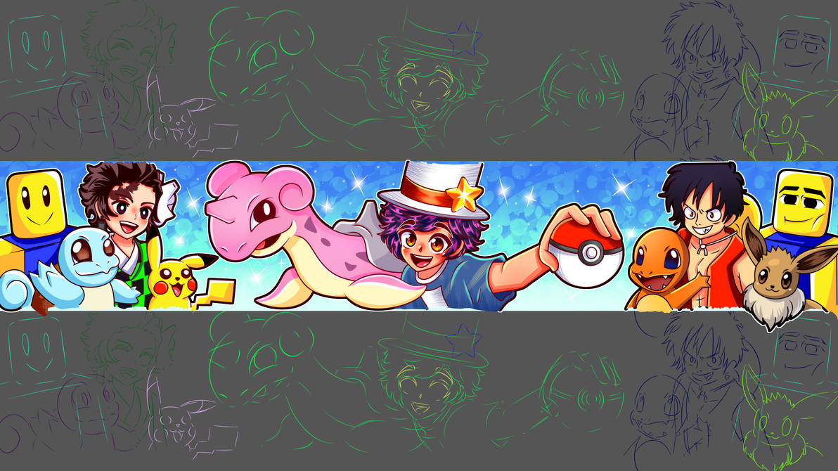Cartoon Banner YouTube by CherryCuteMaker on DeviantArt