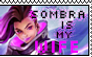 Sombra is my Wife stamp