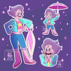 Steven Universe - Rainbow Quartz 2.0 Sketches