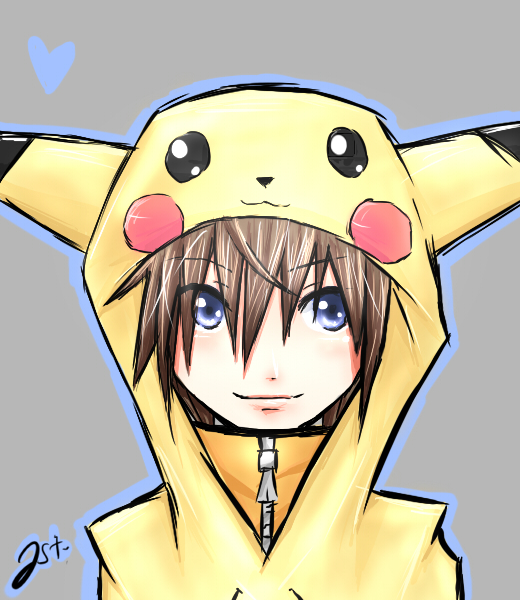 Cute Pikachu Human.