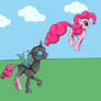 Pinkie Pie and the Changeling
