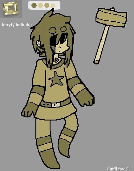 beryl/heliodor (gemsona) ref. thing