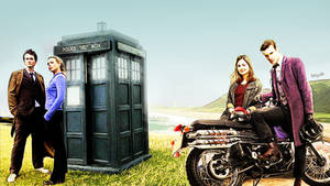 Doctor Who Wallpaper - 10th and 11th Doctor