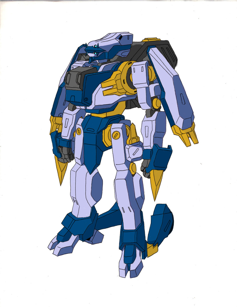 Knightmare Frame 'Shinden' by I-AM-ZERO on DeviantArt