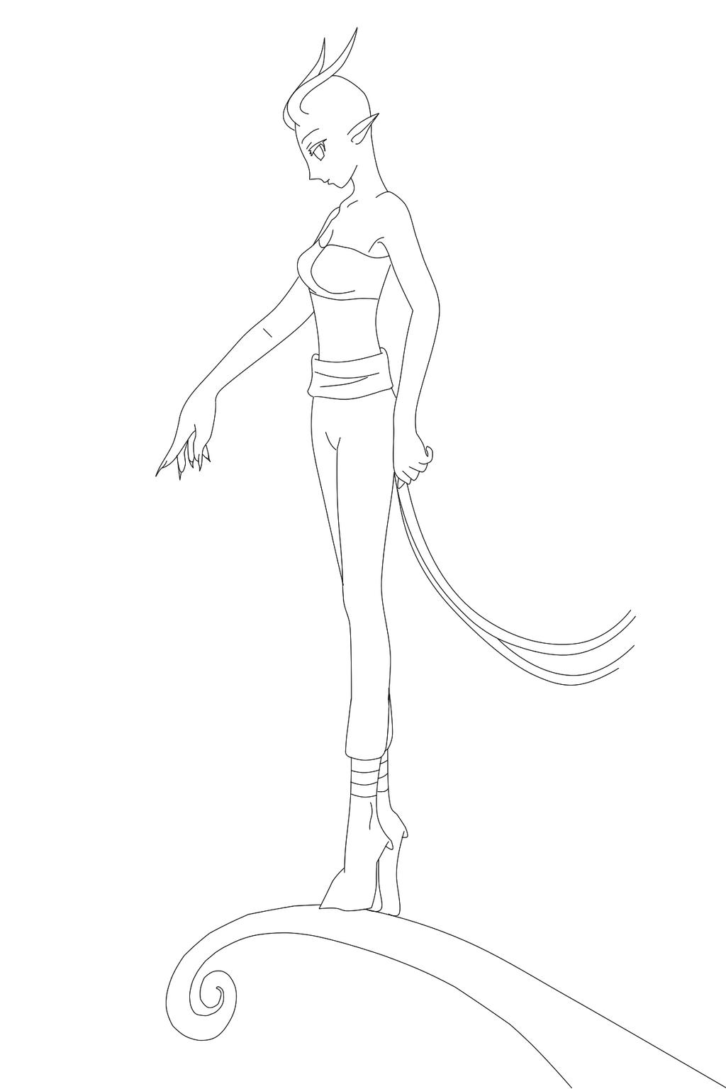 Demon Base Form Demon Base 1 by SchamaneKimiko on DeviantArt