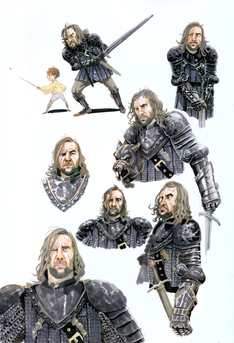 Game of Thrones - Sandor Clegane