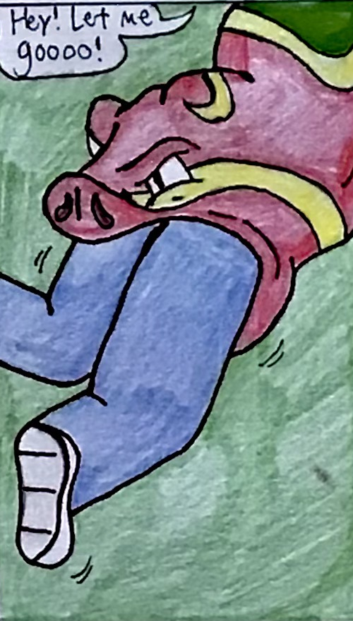 Meg Stuck In Anaconda's Mouth by raffaelecolimodio on DeviantArt