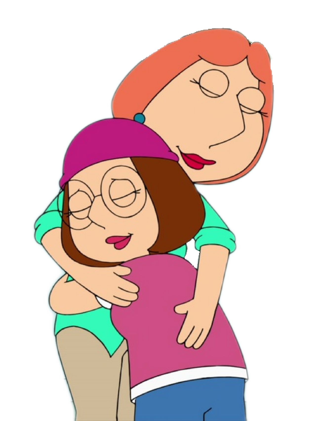 Meg Crying Deviantart Lois And Meg Hugging Each Other by raffaelecolimodio on DeviantArt