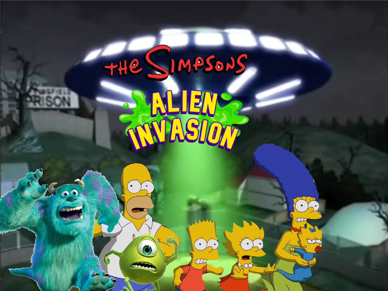 The Simpsons - Alien Invasion by raffaelecolimodio on DeviantArt