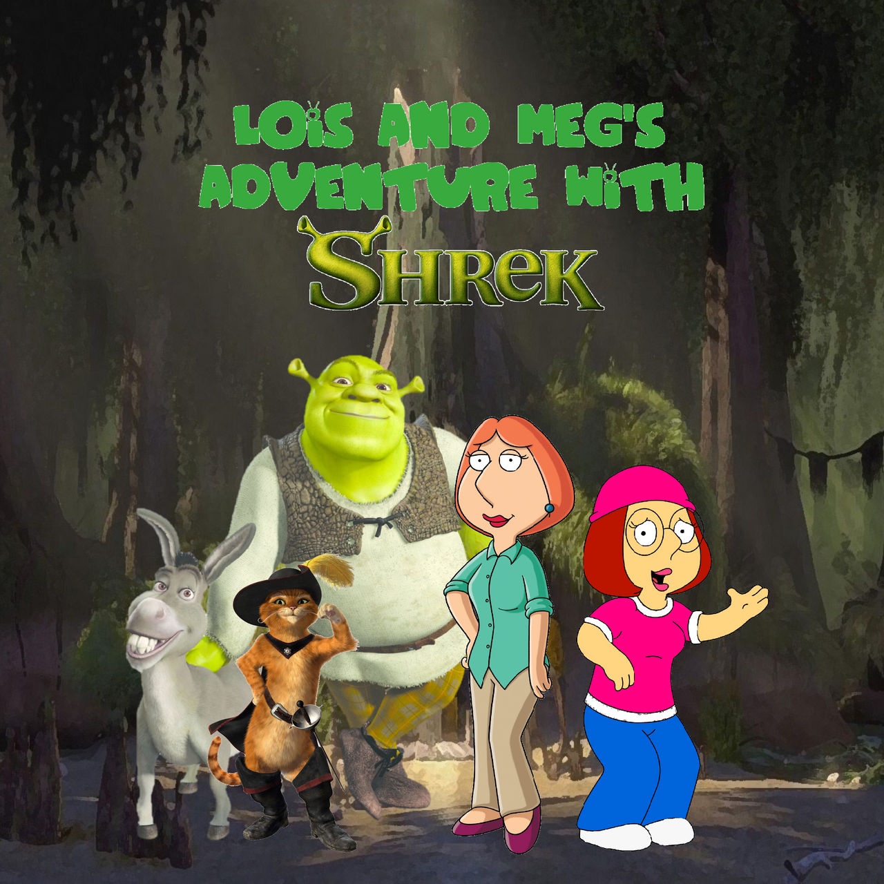 Shrek, Donkey And Puss In Boots by raffaelecolimodio on DeviantArt