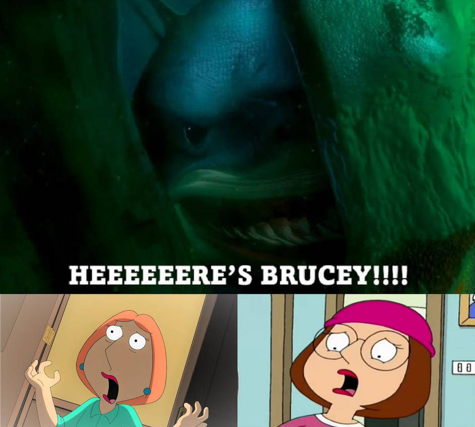 Bruce Scared Deviantart Bruce Scares Lois And Meg by raffaelecolimodio on DeviantArt