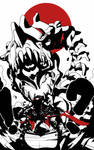 one last slash: red moon by Kruzack