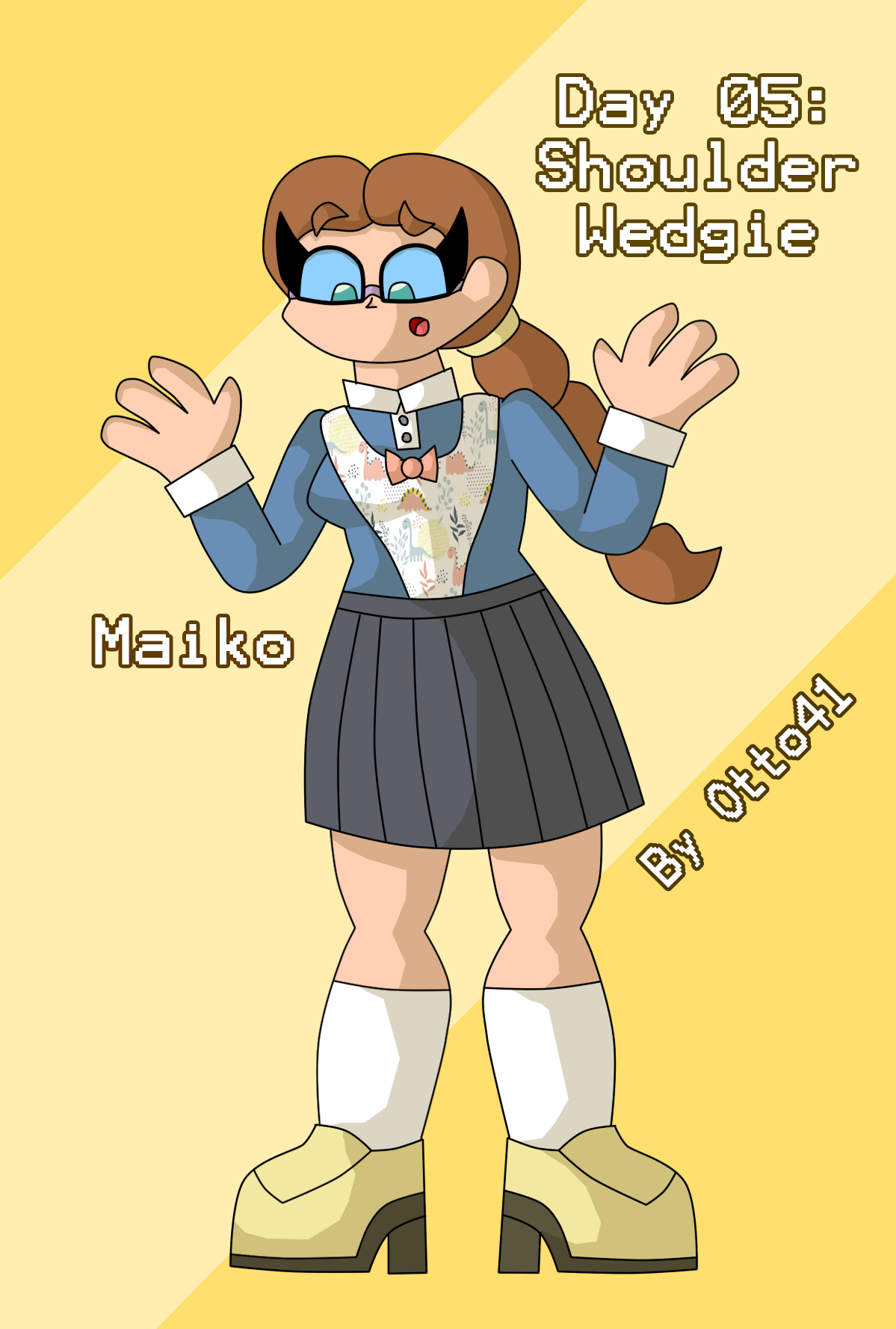 Wedgietober Day 05 Shoulder Wedgie By Otto41 On Deviantart Wedgietober Day 05 Shoulder Wedgie By Otto41 On Deviantart