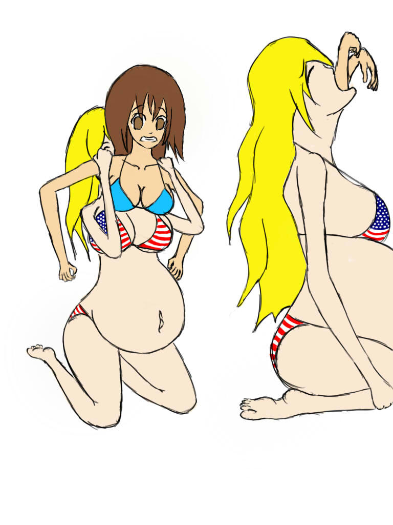 TRADE Stacey vs Alexa vs Holly (Same Size Vore) by bambeeboo on DeviantArt.
