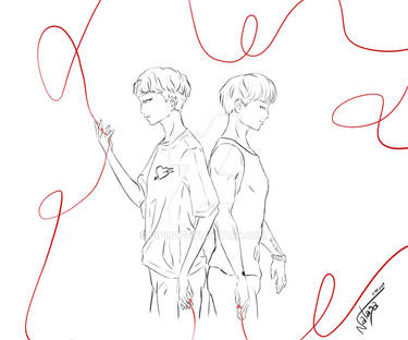 Jongkey 10 lineart