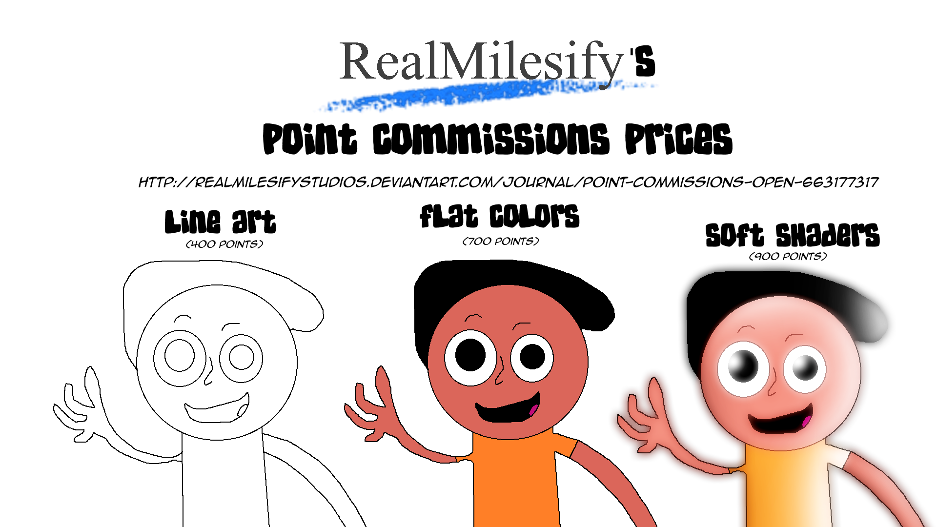 RealMilesify's Point Commissions Prices