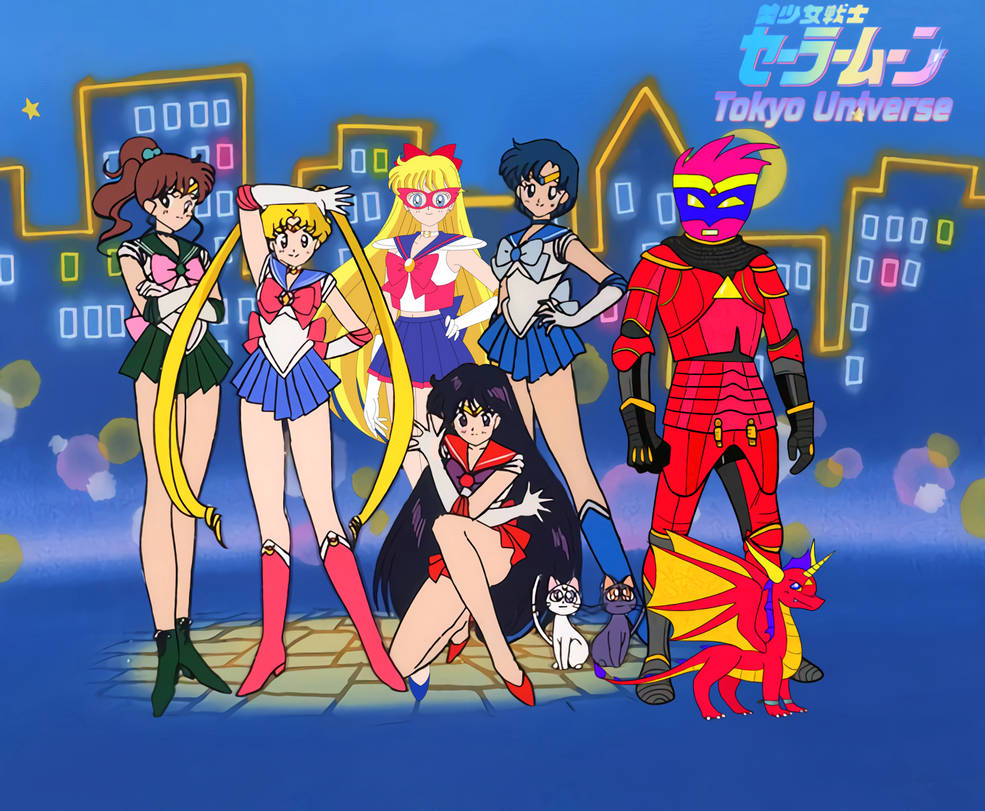 Sailor Moon Tokyo Universe (My 90's Anime AU)