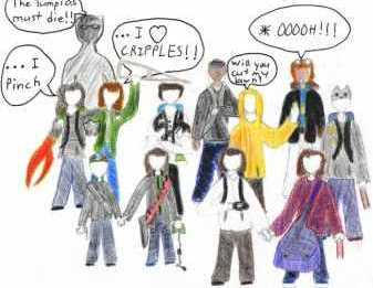 The Most Random Friends ever by Symbol-Alchemist on DeviantArt