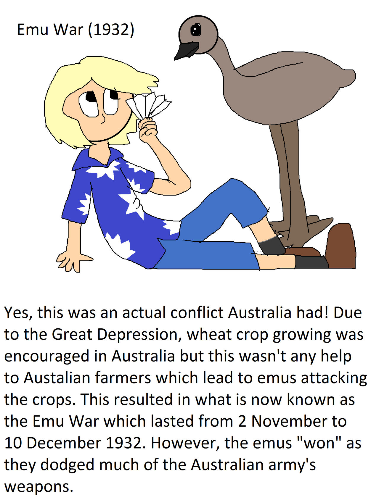 Emu War Countryballs Youtube