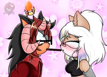 Shadyc y Olivia [Collab pocky challenge]