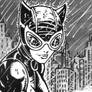 Catwoman Sketch Card