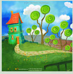 new cartoon style illustration by eydii