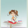 cute cartoon character design Story books