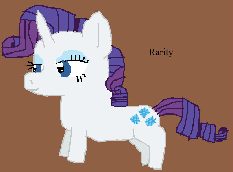 Rarity (MLP Character) by FurryAnimal66Alt on DeviantArt