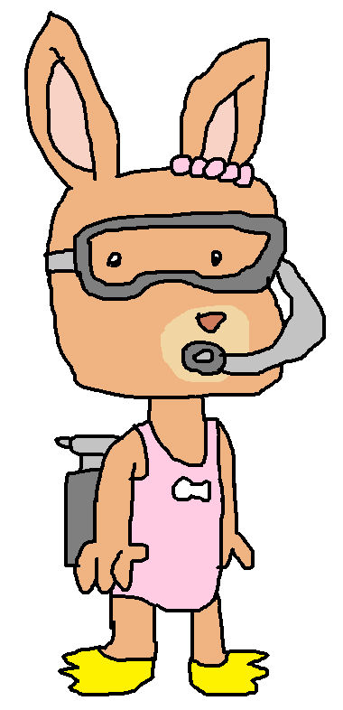 Swimming Gear Patty Rabbit by FurryAnimal66Alt on DeviantArt