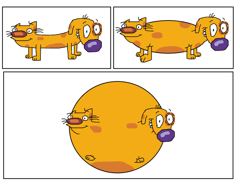 Cat Inflation Animation CatDog Inflation Comic by FurryAnimal66Alt on DeviantArt