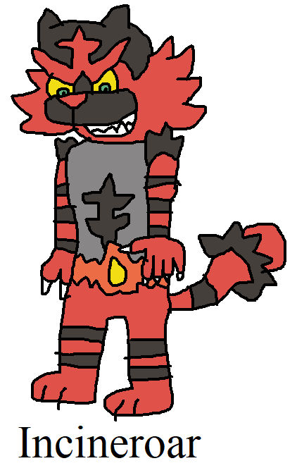 Incineroar by FurryAnimal66Alt on DeviantArt