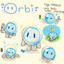 Orbi, my robot OC