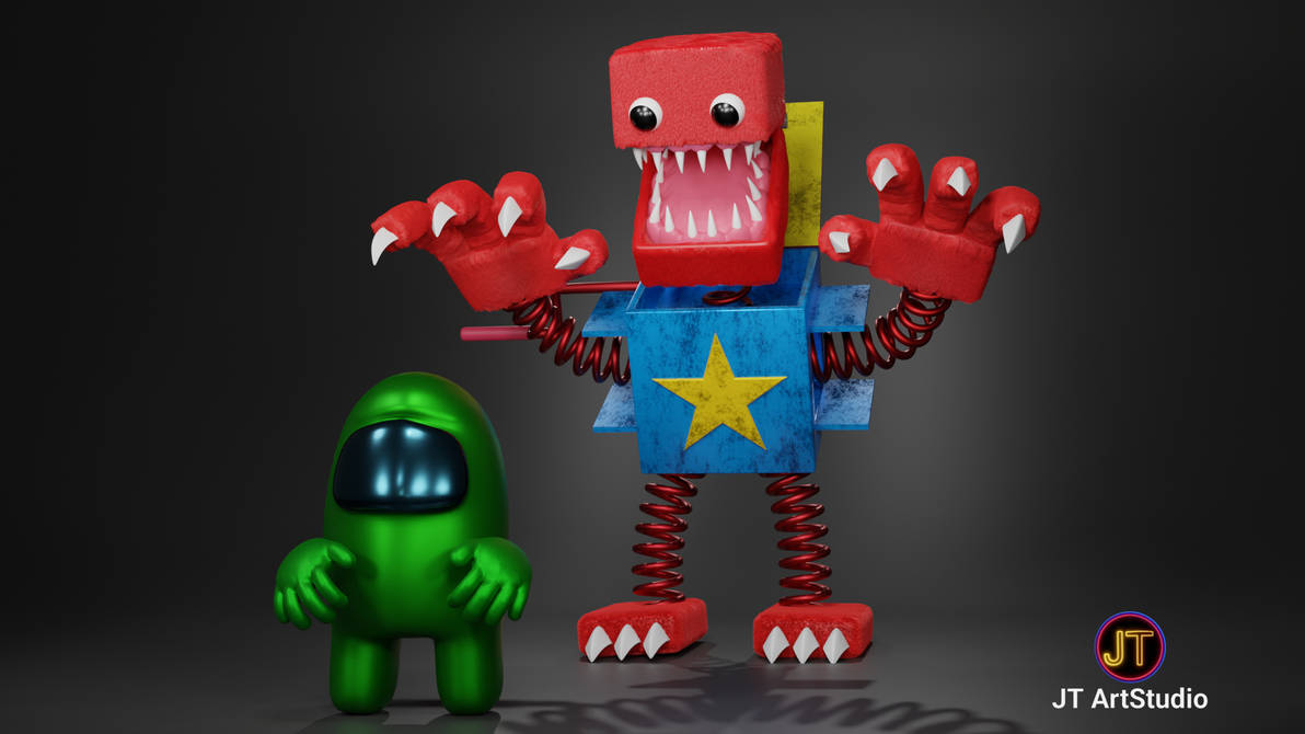 Boxy Boo 3D model by JTArtStudio on DeviantArt