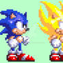 Sonic 3 Styled Super Sonic