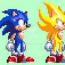 Sonic 3 Styled Modern Super Sonic