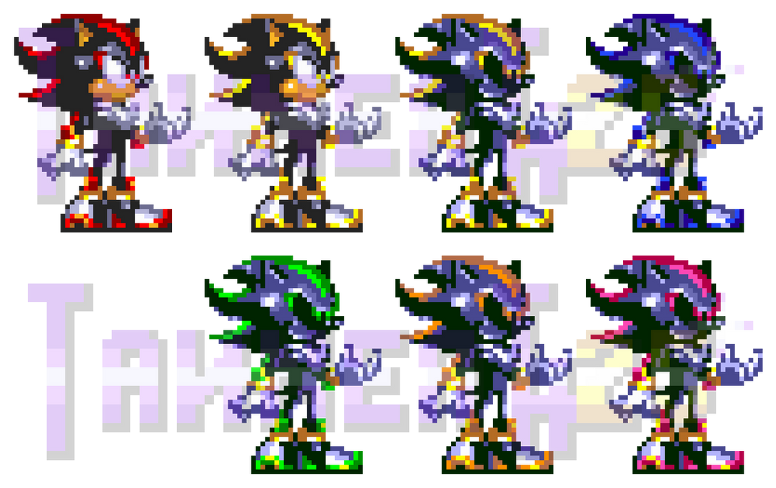 Shadow Android Colors Sonic 3 Styled Shadow Android by TannerTW25 on DeviantArt