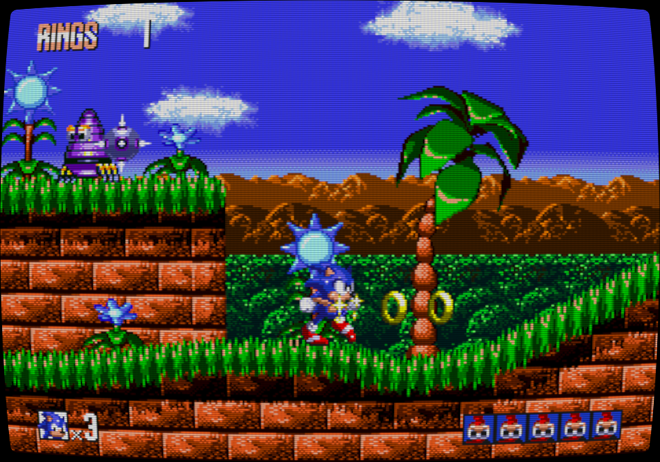 Sonic 3 Styled Dark Sonic by TannerTW25 on DeviantArt