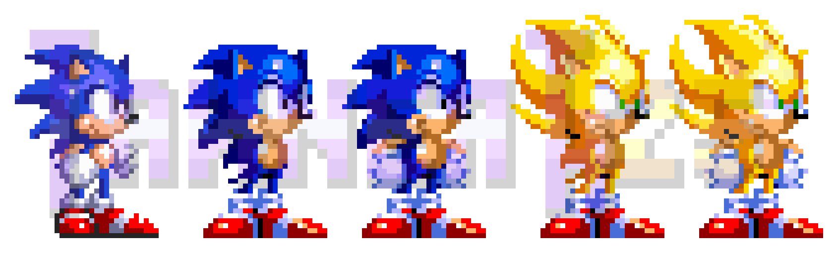 Sonic 3 Rig Sprites Remade Sonic 3 Sprite by TannerTW25 on DeviantArt