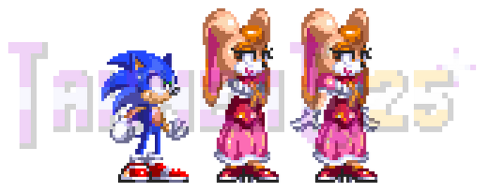 Sonic 3 Styled Vanilla the Rabbit