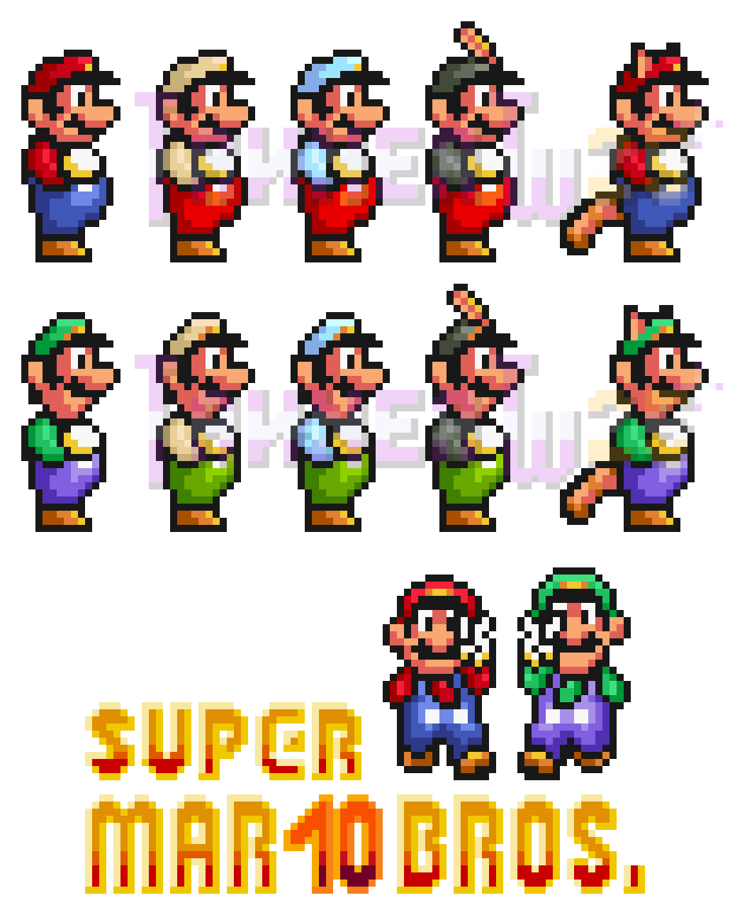 Smb1 Rig Mar10 Special - SMAS SMB1 Styled Power-Ups by TannerTW25 on DeviantArt