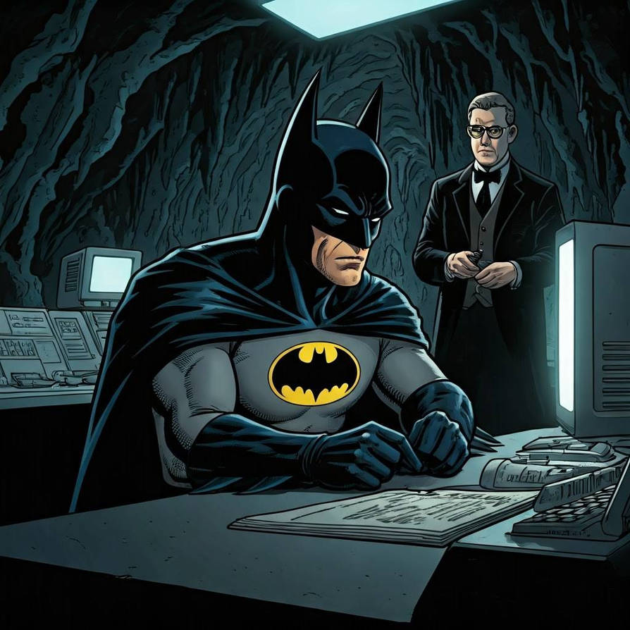 Batman thinking. by zsolt84 on DeviantArt